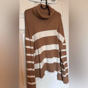 💙 Laundry By Shelli Segal - Size Extra Large - Tan Knit Sweater